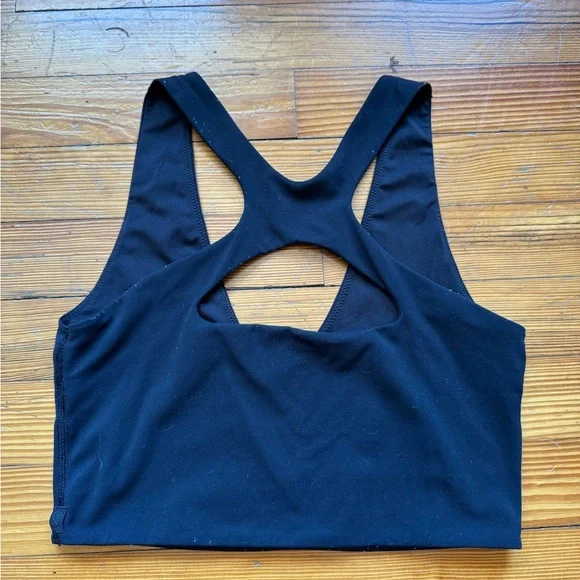 Lululemon Bend This Scoop And Cross Bra Crop Top Size S - Picture 4 of 5